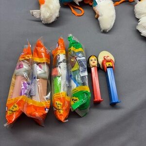 PEZ Candy Dispensers Collection Wonder Woman Yosemite Sam Donald Duck Bunny